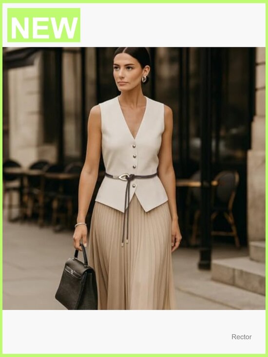 PU Leather Double Tie Belt with Gold Buckle for Dresses main image 7